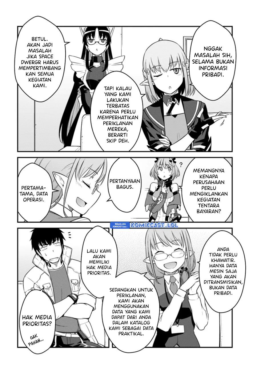 Mezametara Saikyou Soubi to Uchuusen-mochi datta no de, Ikkodate Mezashite Youhei Toshite Jiyuu ni Ikitai Chapter 40.2 Gambar 3